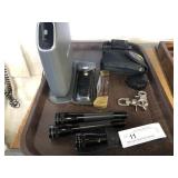 Mag Lights, Buck Knife, Bushnell Binoculars