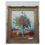 2 Signed Oil On Board And Oil On Canvas