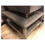 Stainless Steel Mixer Stand With Lower Shelf