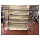 Stainless Steel Metro Rolling Shelf