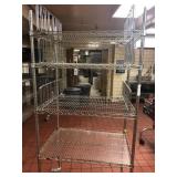 Stainless Steel Metro Rolling Shelf