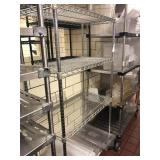 Portable Metal Metro Shelf