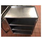 Rolling Stainless Steel 5 Shelf Cart