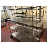 Metro Stainless Steel Rolling Shelf