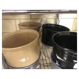 10 1-1/2" Quart Heavy Duty Plastic Containers