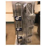 2 Stainless Steel Display Racks