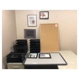 Misc. Office Supplies and Frames