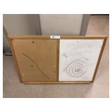 Combination Cork/White Board