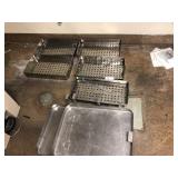 7 Stainless Steel Rectangular Drain Trays