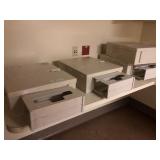 4 Isolation Station Boxes w/Paper Towel Dispenser