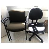 3 Office Chairs