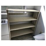 Metal 4-Shelf unit with Dividers