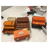 2 Fenwick Plastic Fold-out Boxes and Others