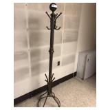 Brass Plated Coat Rack