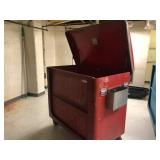 Large Rolling Laundry Bins with Lids