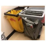 2 Rubbermaid Utility Carts