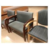 3 Various Upholstered Chairs