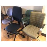 5 Upholstered Office Chairs