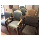 7 Various Upholstered Chairs