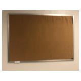 Cork Board with Aluminum Frame