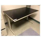 Computer Desk with Wooden Top