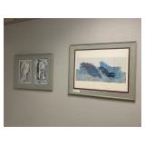 2 Various Framed Items
