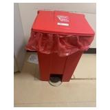 Step-On Rubbermaid Trash Can