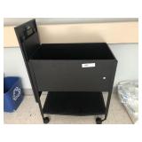 Rolling Metal File Box