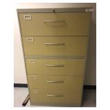 4 Drawer Metal Lateral Cabinet