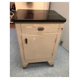 Vintage Metal Rolling Cabinet