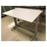 Adjustable Rolling Work Table