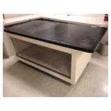 Rolling Formica Top Work Table
