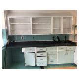 Metal Cabinetry with Upper and Lower Cabinets