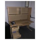 Computer Desk with Lower Drawers