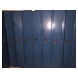 7 Upright Lockers