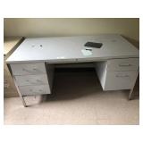 Metal Desk with Formica Top