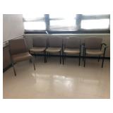 5 Tan Chairs