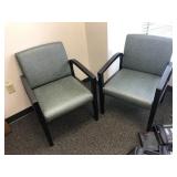 2 Upholstered Armchairs