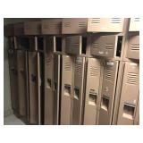 8 Sections of Lockers