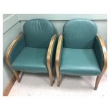 2 Upholstered Armchairs