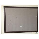 Cork Board in Wooden Frame