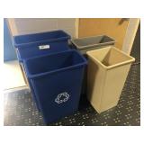 4 Trash Cans