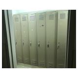 6 Sections of Lockers