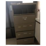 4 Drawer Metal File Cabinet
