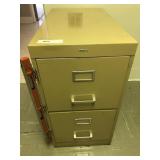 Cole 2 Drawer Metal File Cabinet