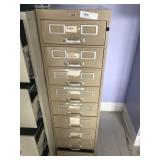 Cole 9 Drawer Metal File Cabinet