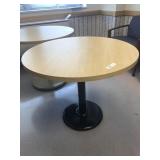 Formica Top Table with Metal Base