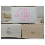 (3) 1991 Baseball Sets