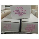 (3) 1995 Baseball Sets