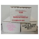 (3) 1994 Baseball Sets